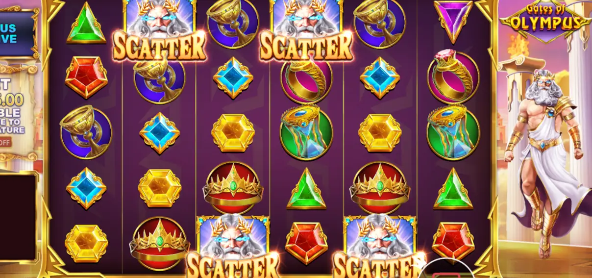 Logging Into Gates of Olympus